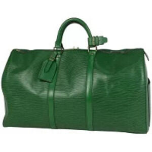 Louis Vuitton Keepall Handbag travel business trips 2 3 days Boston bag Epi